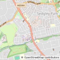Map of Prestwich, Manchester