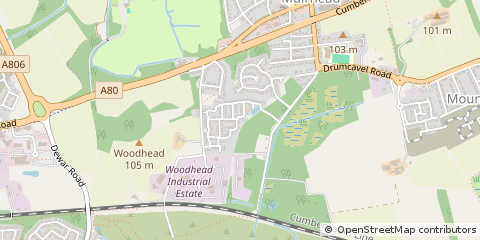 Map of Glasgow