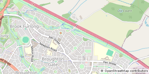 Map of Milton Keynes