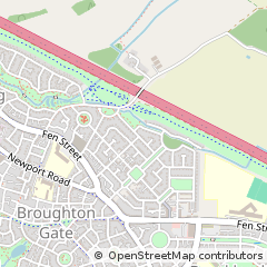 Map of Milton Keynes