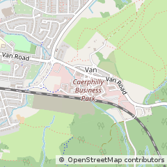Map of Caerphilly