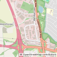 Map of Leicester, Leicestershire