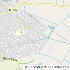 Map of East Riding of Yorkshire, East Yorkshire