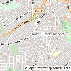 Map of Derby, Derbyshire