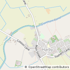 Map of Melton Mowbray, Leicestershire