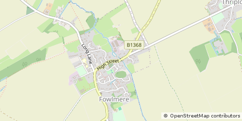 Map of Royston, Herts