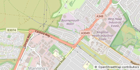 Map of Poole