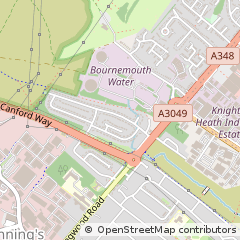 Map of Poole
