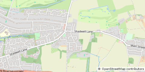 Map of Leeds
