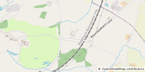 Map of Reading, Berkshire
