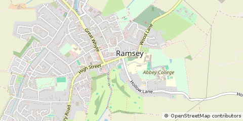 Map of Huntingdon