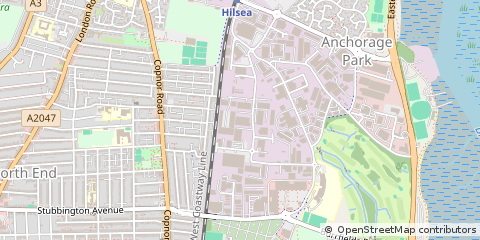 Map of Portsmouth, Hampshire