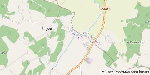 Map of Hungerford, Berkshire