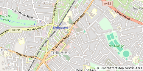 Map of Birmingham