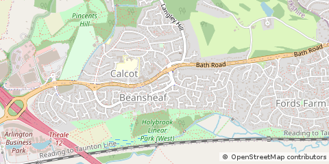 Map of Reading