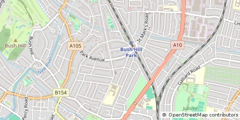 Map of Enfield