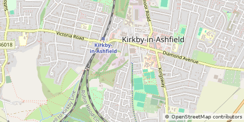 Map of Nottingham