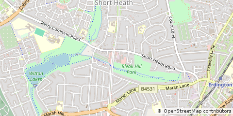 Map of Birmingham