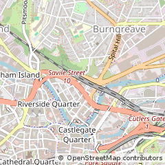 Map of Sheffield