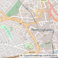 Map of Nottingham