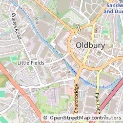 Map of Oldbury, West Midlands