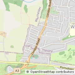 Map of Waterlooville