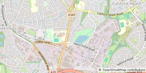 Map of Poole