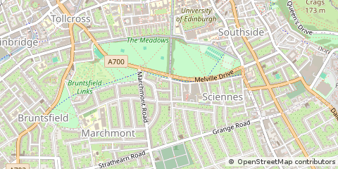 Map of Edinburgh