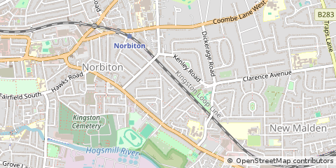 Map of Kingston