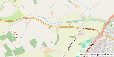 Map of Chippenham, Wiltshire