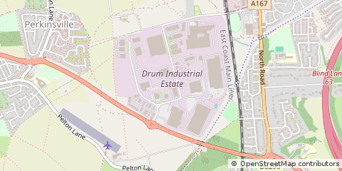Map of Chester LE Street