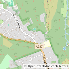 Map of Hindhead, Surrey