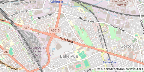 Map of Manchester