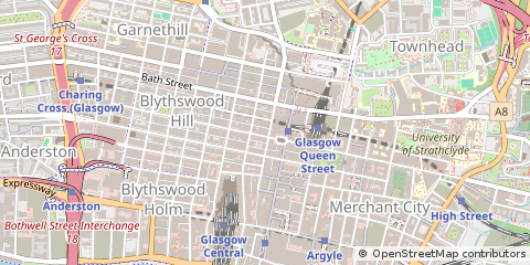Map of Glasgow