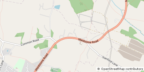 Map of Tonbridge