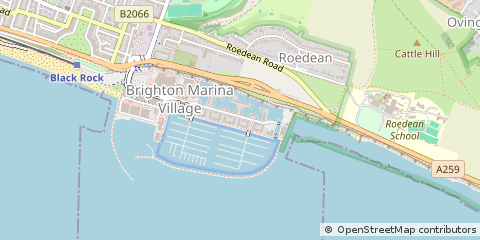 Map of Brighton, East Sussex