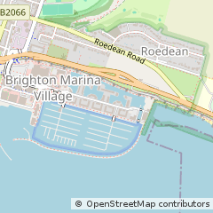 Map of Brighton, East Sussex