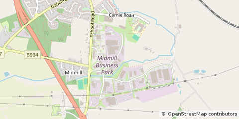 Map of Inverurie