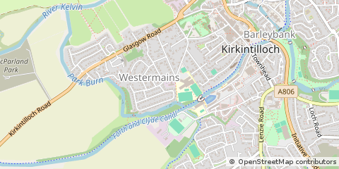 Map of Glasgow