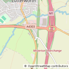 Map of Lutterworth