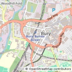 Map of Bury