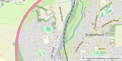 Map of Nottingham