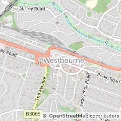 Map of Bournemouth