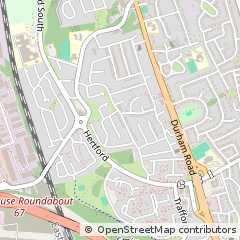 Map of Gateshead