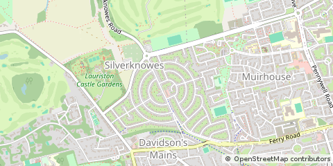 Map of Edinburgh