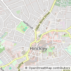 Map of Hinckley