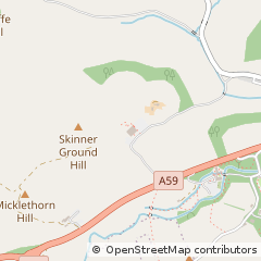 Map of Skipton, North Yorkshire