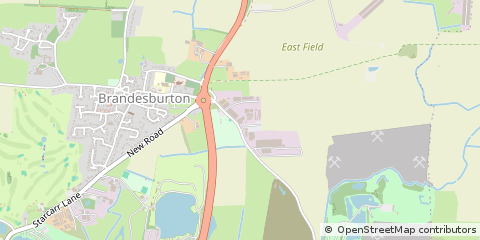 Map of Driffield, East Yorkshire