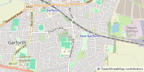 Map of Leeds