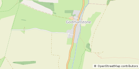 Map of Dorchester, Dorset